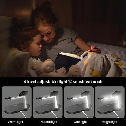 3-in-1 Wireless Magsafe Charger Stand for iPhone, Apple Watch & AirPods Pro – Fast & Efficient Charging Station