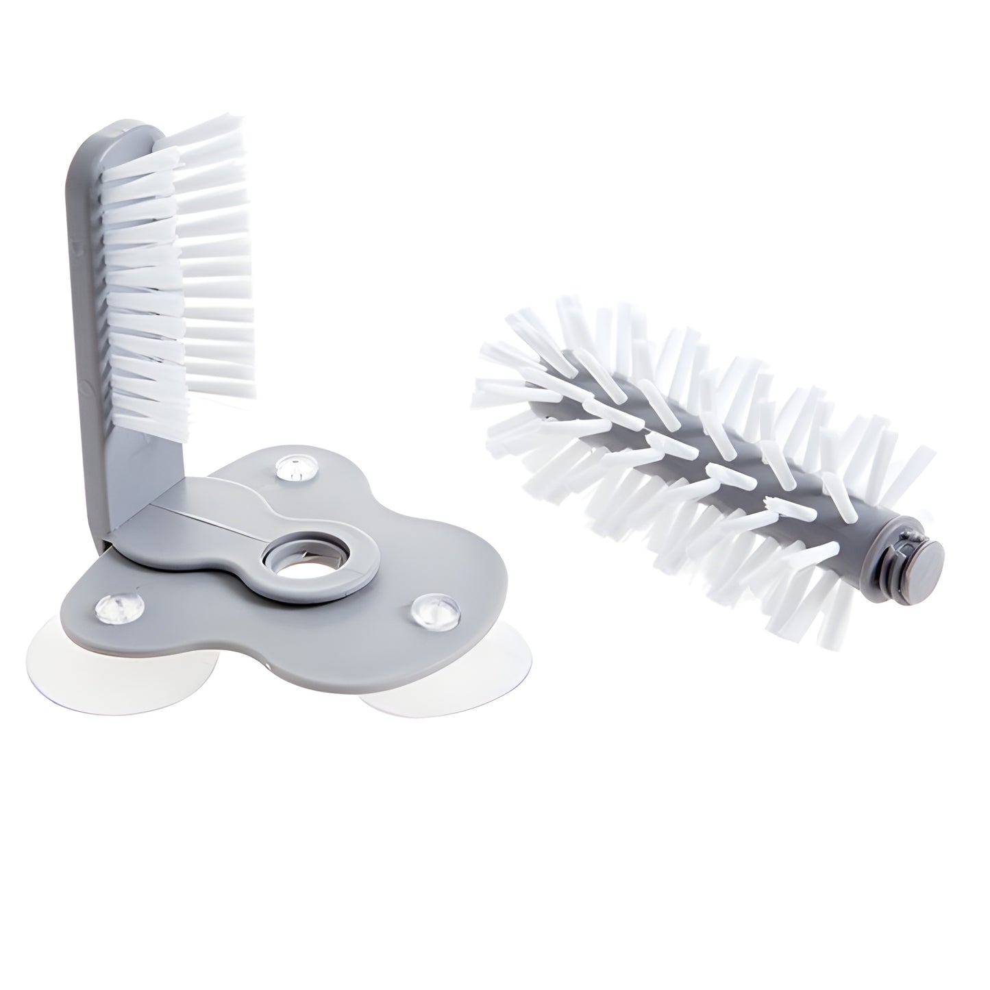 3-Head Kitchen Bottle Brush – Multi-Angle Cleaner for Bottles, Glasses & Baby Items