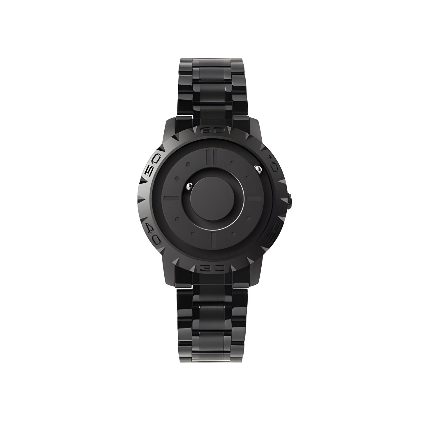 Eutour Original Iron Ball Magnetic Pointer Quartz Watch - Stylish Men's Timepiece with Unique Design