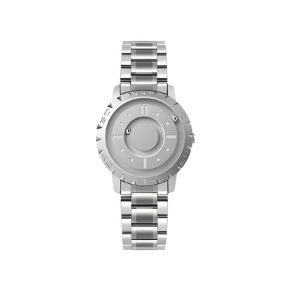 Eutour Original Iron Ball Magnetic Pointer Quartz Watch - Stylish Men's Timepiece with Unique Design