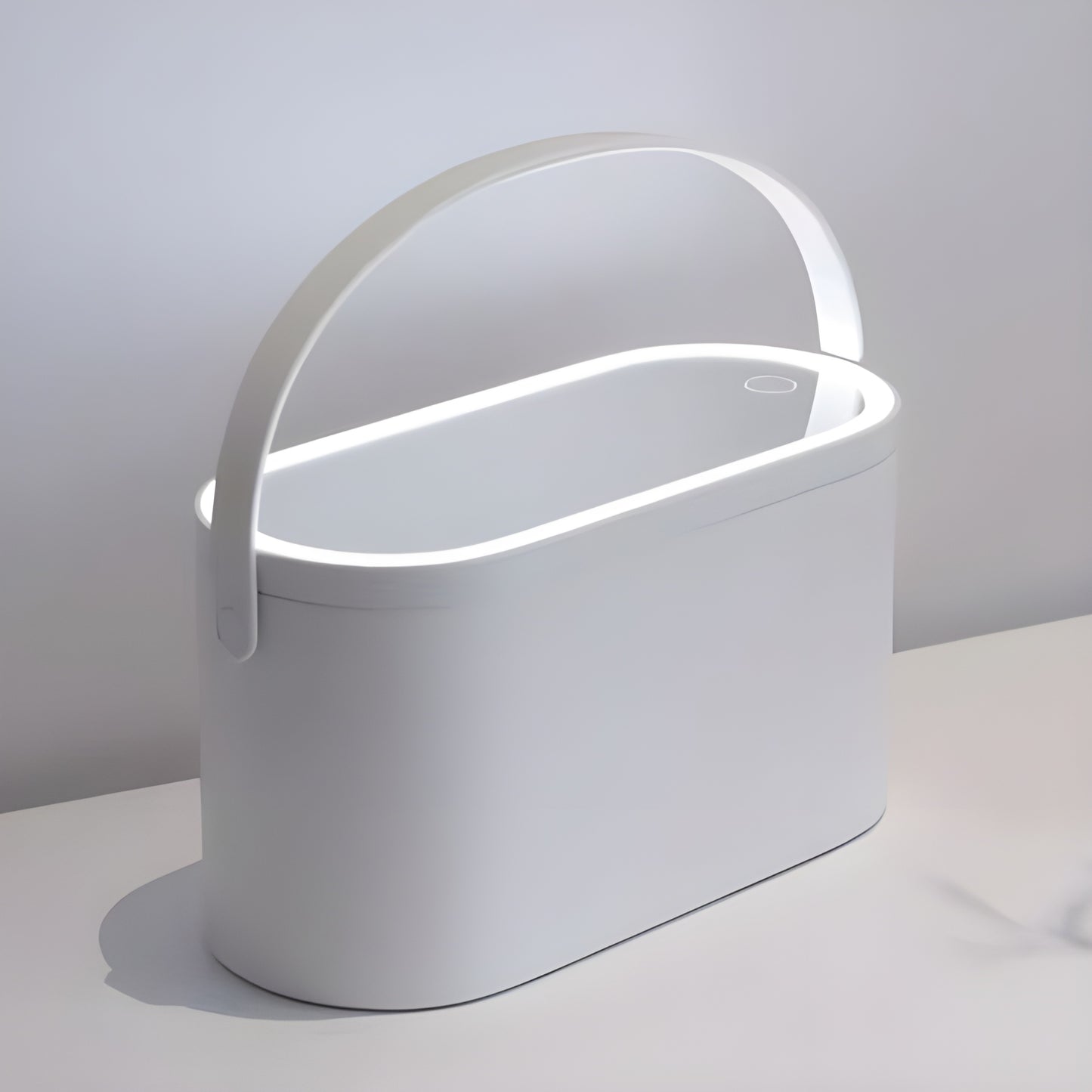 Portable LED Makeup Organizer Box – Lighted & Travel-Ready for On-the-Go Beauty