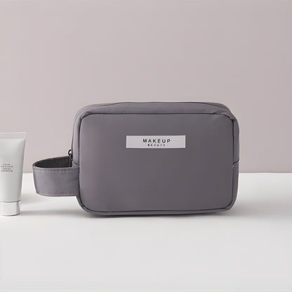 Large Capacity Nylon Makeup Bag – Stylish, Travel-Ready Organizer for Beauty Essentials