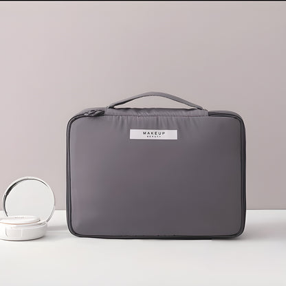 Large Capacity Nylon Makeup Bag – Stylish, Travel-Ready Organizer for Beauty Essentials